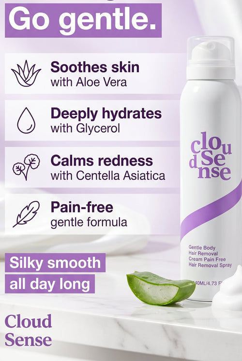 CloudSense Body Hair Remover